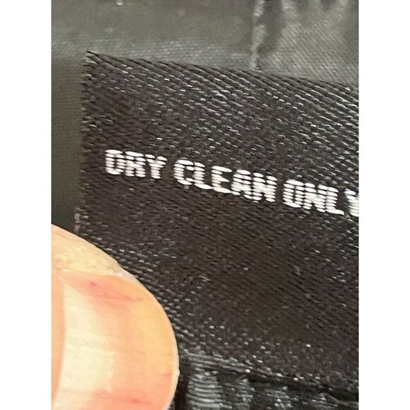 My Favorite Things Jacket L Black Tuxedo Rhinestone Neutral Preppy Mature Artsy - Picture 6 of 13